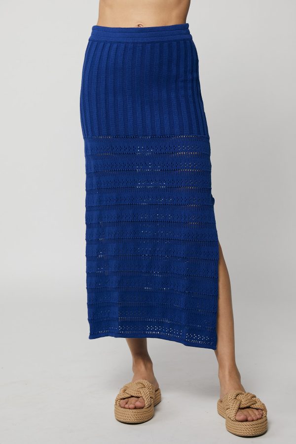 Stylishweargood Midi Skirt - Matisse Blue